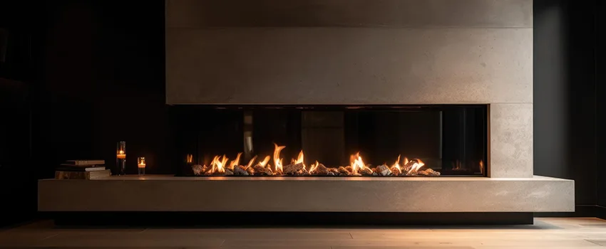 Gas Fireplace Ember Bed Design Services in Deerfield Beach, Florida